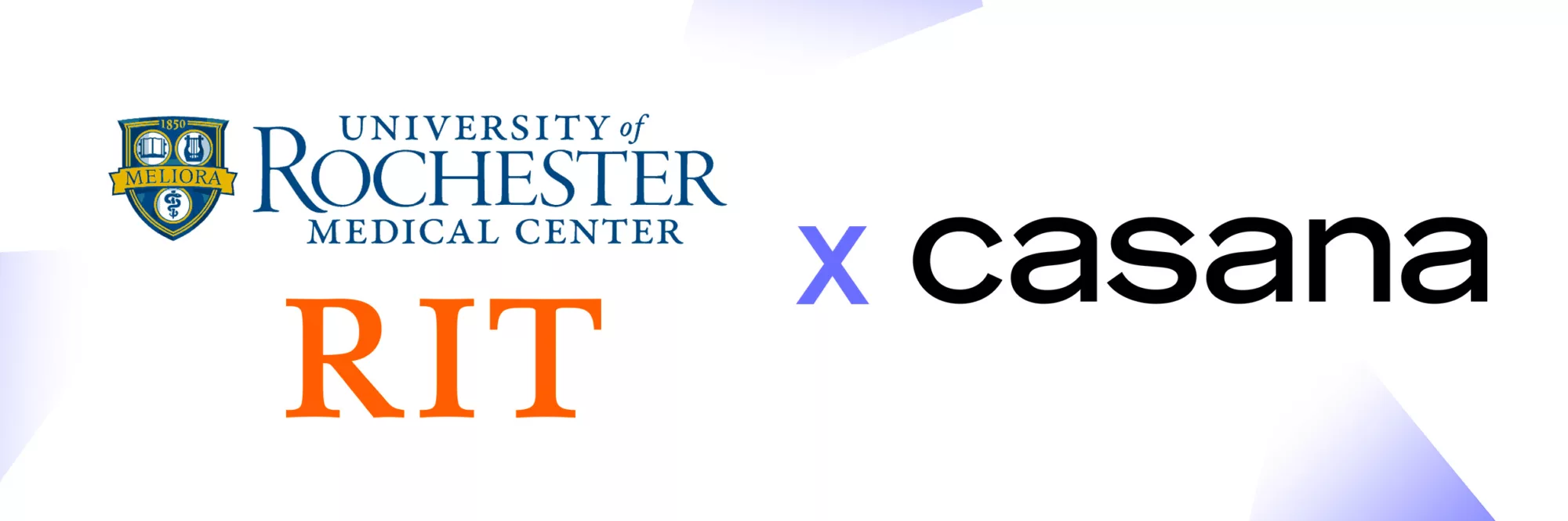 Rochester Institute of Technology University of Rochester Medical Center and Casana Partner for Inconspicuous Daily Monitoring Study